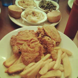 1/2 Fried Chicken Dinner