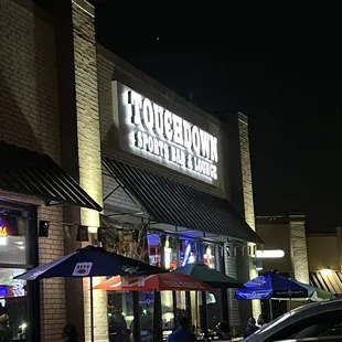 Outside signage