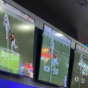 Televisions galore! Perfect for gameday!