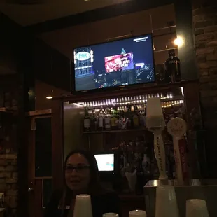 I asked for a beer and they said wine... I said Touché ... lol