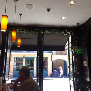 View from the inside