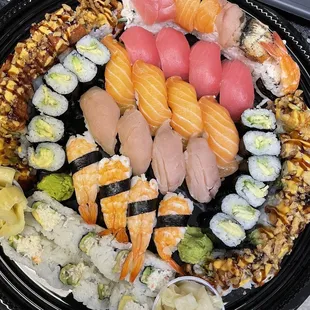 Sushi platter