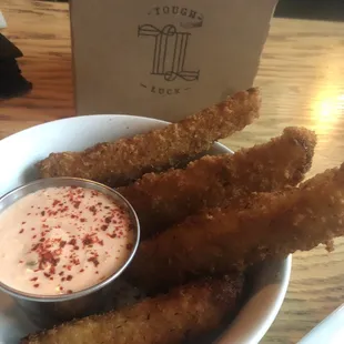 Fried pickles