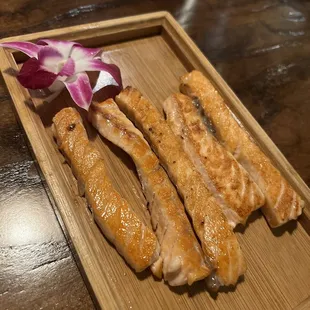 Grilled salmon