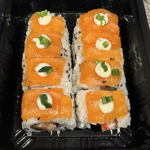Salmon special roll
