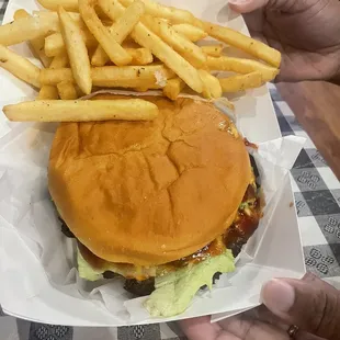 This is what a hamburger should taste like.  Homemade.   Taste is perfect.