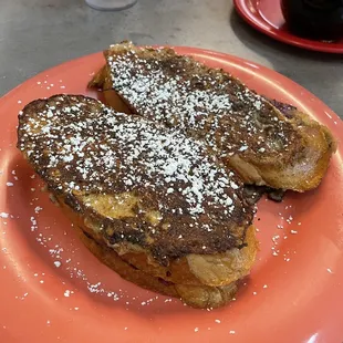Cream cheese stuffed French toast