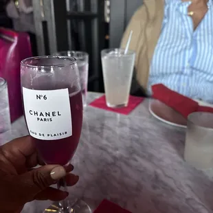 mom and my Chanel No. 6