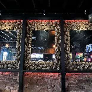 the interior of the restaurant