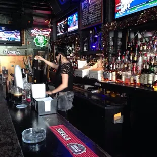 Really friendly bartender