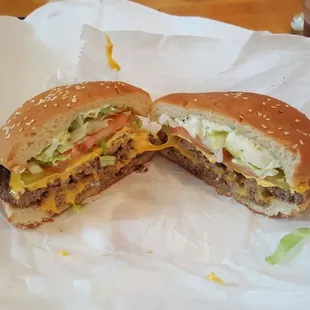 Cheeseburger was $4.89, such a deal!!