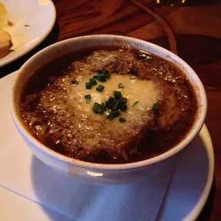 True French Onion Soup Lyonnaise