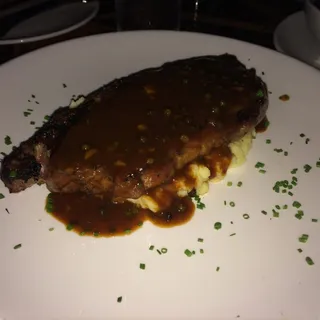 'Delmonico' New York Steak au Poivre 14oz