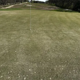 this is hole six going into seven. holes 10, 14, 15 and 16 (especially 16) are worse.