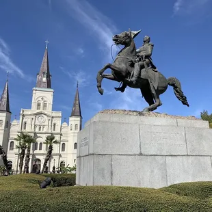 Jackson Square in French Quarters.