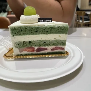 Green Tea Cloud Cake #3