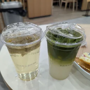 Iced Matcha Lemonade