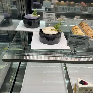 Pastries and cake slices!