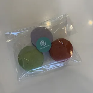 Macaron trio