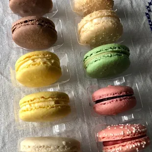 Yummy macarons.