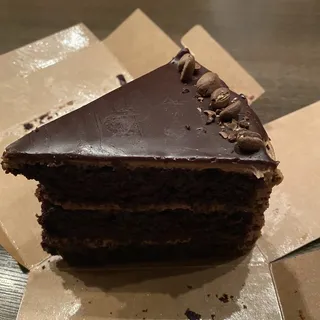 Chocolate Espresso Cake Slice