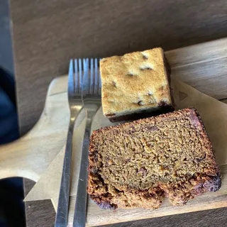 Banana Bread Loaf Slice