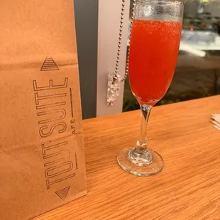 Strawberry Bellini