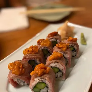 Uni Wagyu Maki