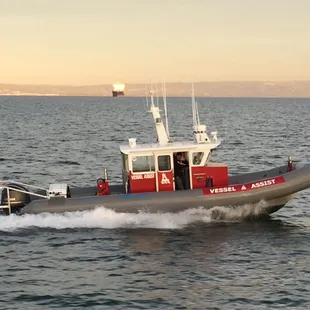 Our newest towboat &quot;Vessel Assist San Francisco&quot;.  She&apos;s a custom built Almar.