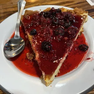 Berry Ricotta Cheesecake