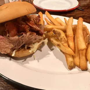 Pork sandwich