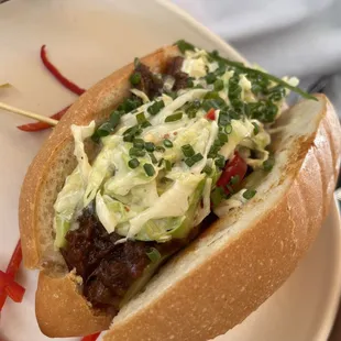 BBQ Braised Brisket Sandwich