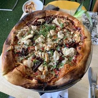 House BBQ Chicken Pizza