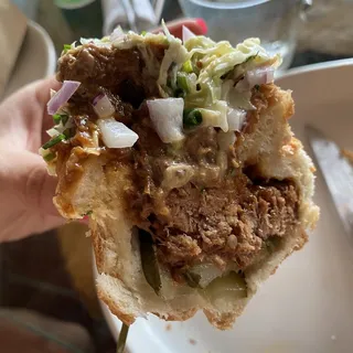 BBQ Braised Brisket Sandwich
