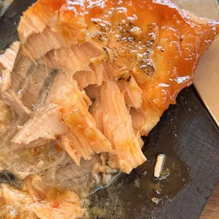 Organic Salmon on Cedar