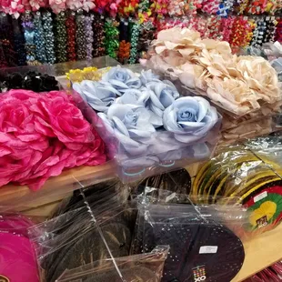 Hair flowers