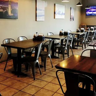 With proof of vaccination, you can dine-in now.