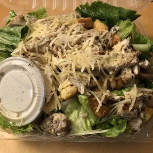 Chicken Caesar salad