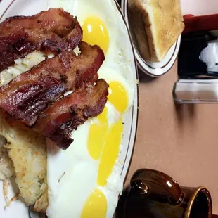 Two Eggs , any style. With added eggs!