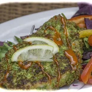 Wasabi Encrusted Salmon