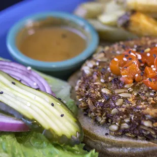 East African Burger..Lunch and Dinner