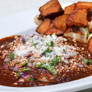 Oaxacan Eggs Mole