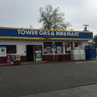 View from the pumps.