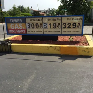 Gas prices on 4/22/15