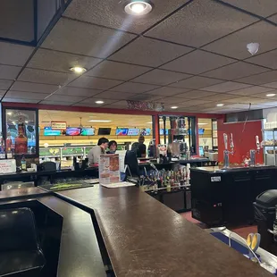 Bar. Bowling.