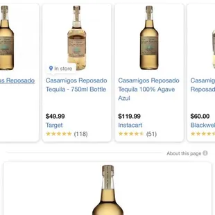 a screenshot of a bottle of liquor