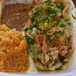 Chicken tacos
