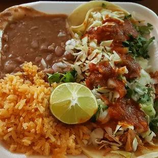 Chicken tacos