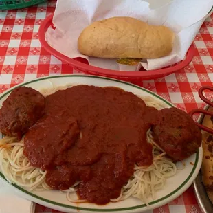 Spaghetti and Meatballs