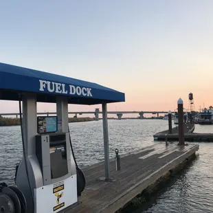 Our fuel dock